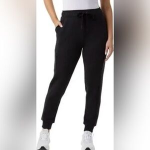 32 Degrees Heat Women’s Jogger Pants Black Size Medium Zipper Pocket NWT
